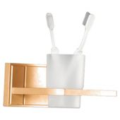 Croydex Tumbler & Holder Beech