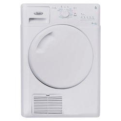 Whirlpool AZC6570 Condenser Dryer, 6 kg Load, C Energy Rating. White