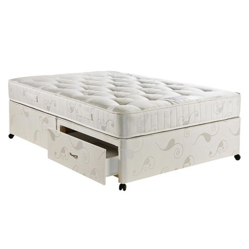 Image of Hush Charleston Luxury Pocket King 2 Drawer Divan Bed