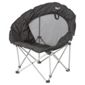 Gelert Caldera Moon Camping Chair, Black