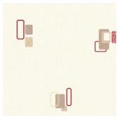 Arthouse Adelphi block red wallpaper..
