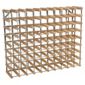 George Wilkinson 90 Bottle Wine rack Kit - Pine / Galvanised Steel