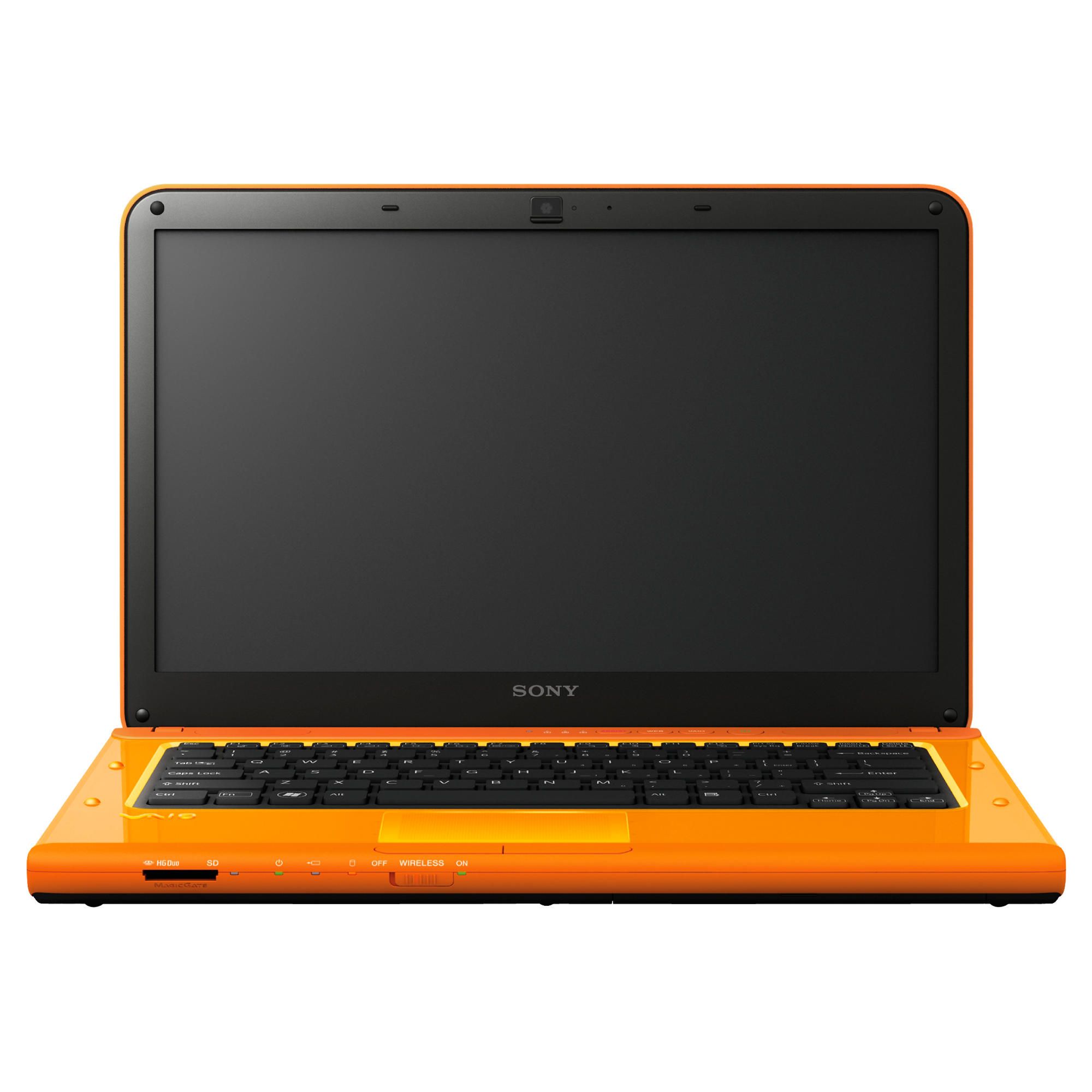 Sony Vaio VPCCA1S1E/D Laptop (4GB, 320GB, 14" Display) Orange