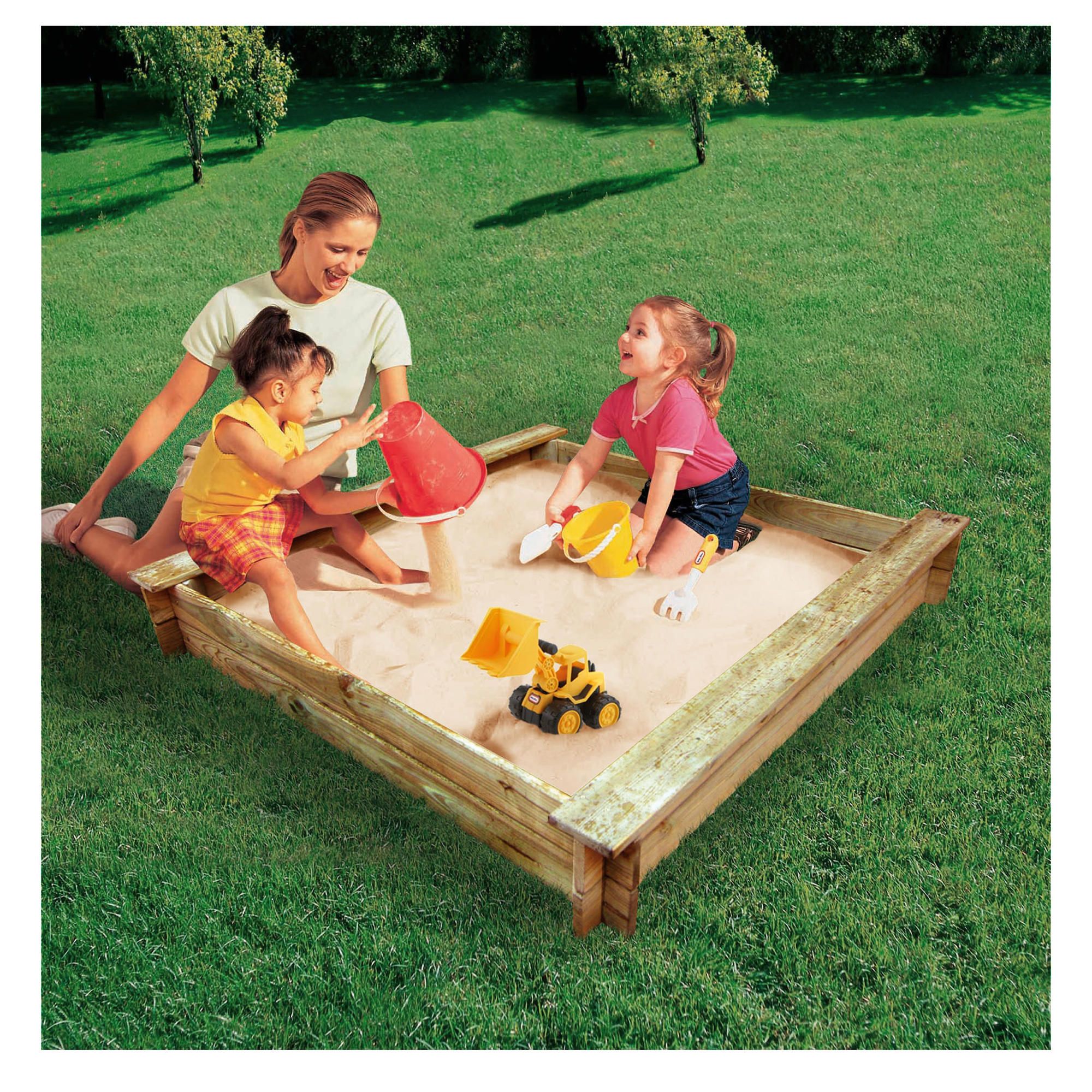 Little Tikes Wooden Sand Box