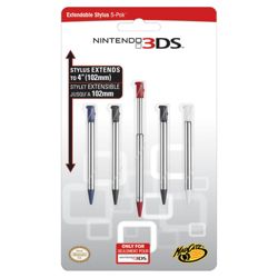 3DS - Extendable Stylus Pack (5)