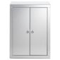 Tesco Mirrored Double Door Cabinet