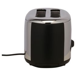 Meyer Prestige Debut 2 SliceToaster - Black and Chrome