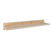 Croydex Glass Shelf Light Wood
