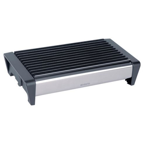Image of Brabantia Brilliant Steel 2 Burner Food Warmer, Black Grill