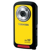 Toshiba Camileo BW10 Sportcam 5MP Full HD Waterproof Digital Camcorder - Yellow