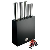 Prestige Stainless Steel 6 Piece Knife Block Set