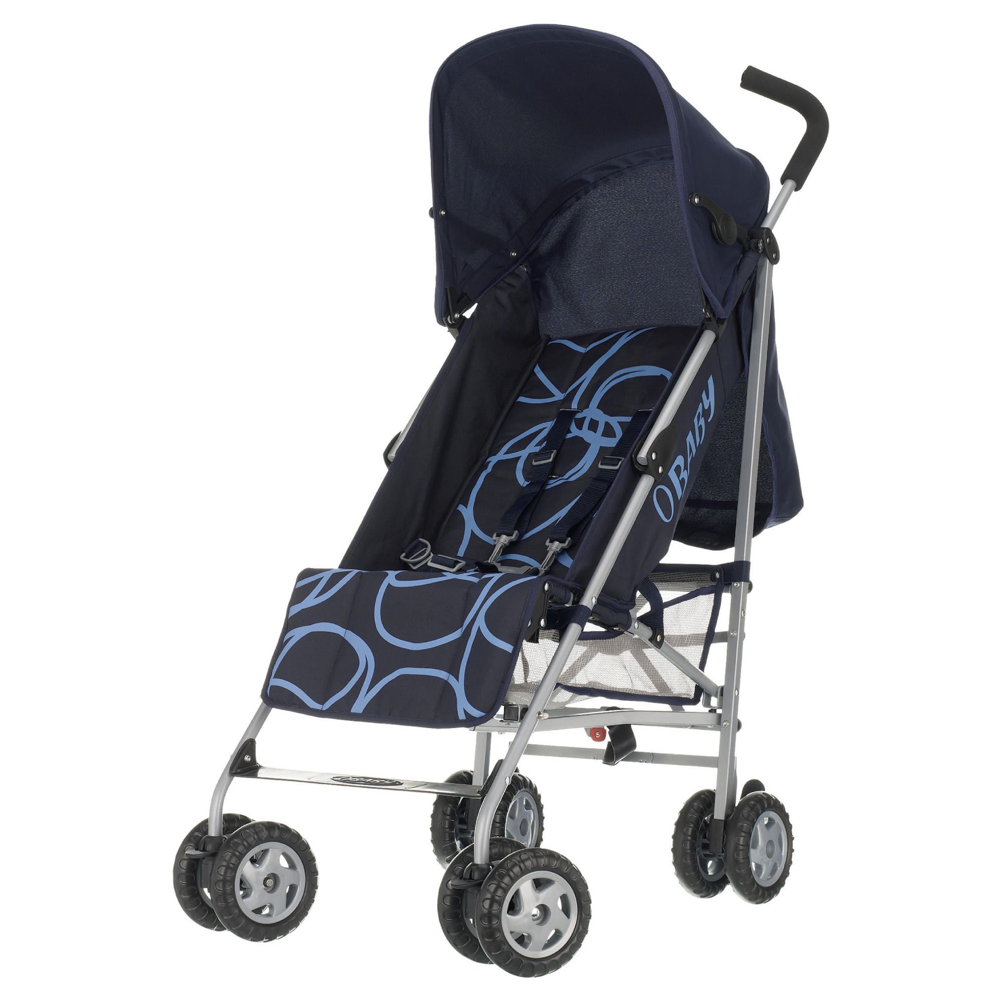 Obaby Atlas Pushchair, Navy Scribble