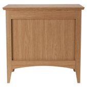 Portico Light Wood Storage Seat
