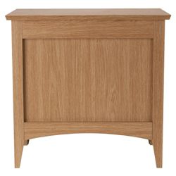 Portico Light Wood Storage Seat
