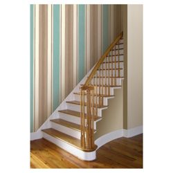 Arthouse Adelphi stripe teal wallpaper