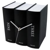 Karlsson Book Table Clock
