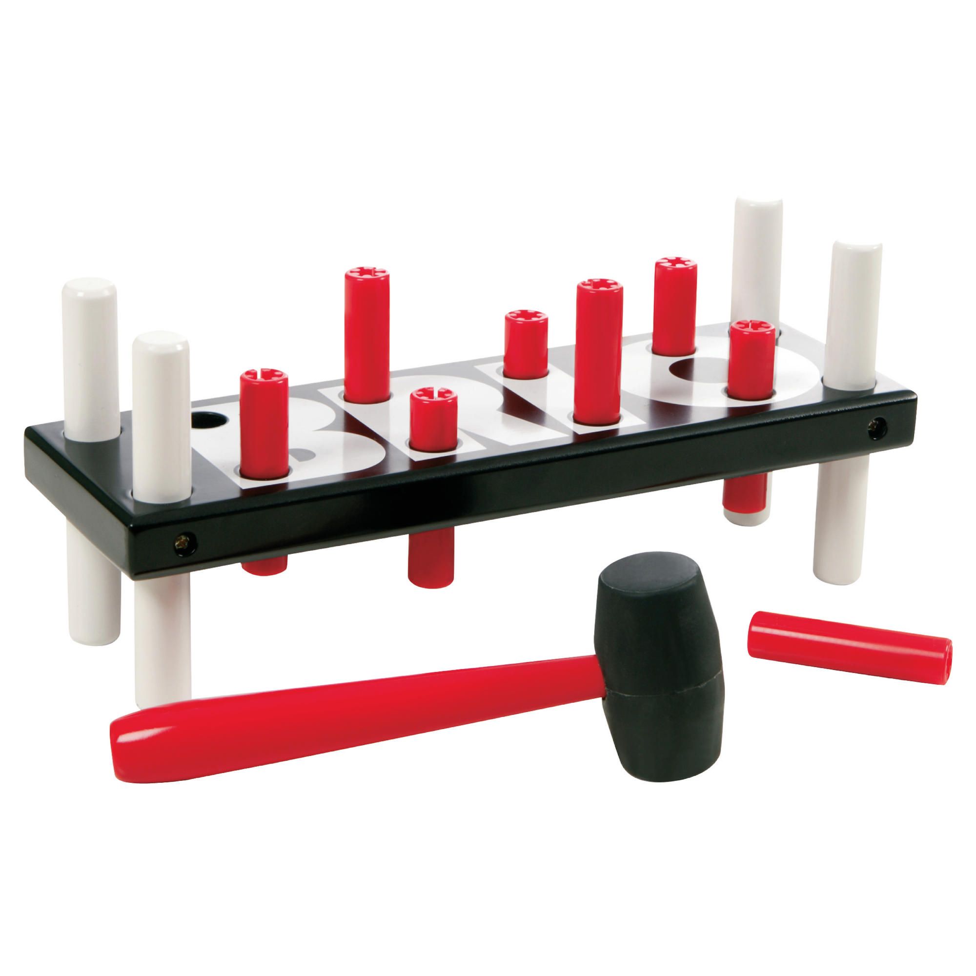 Brio Toddler Classic Black Pounding Bench - Wooden Toy