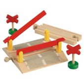 Brio Classic Accessory Railway Crossing, wooden toy