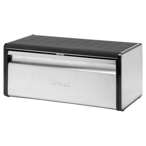 stainless bread bin