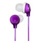 JVC HAFX22V Clear Colour Stereo Headphones - Violet