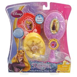 Disney Princess Tangled Musical Birthday Hair Brush Set