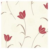 Arthouse Adelphi floral red wallpaper