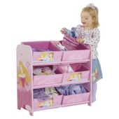 Disney Princess 6 Bin Storage