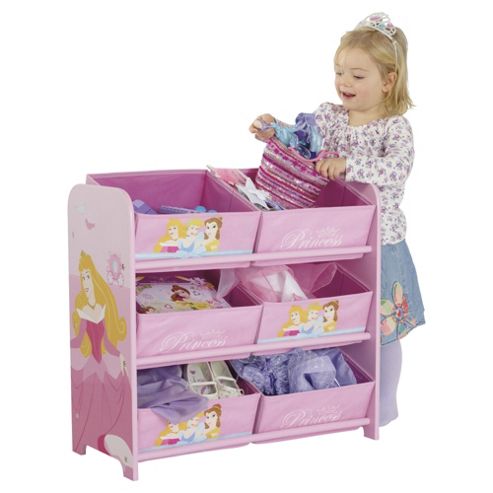 Image of Disney Princess 6 Bin Storage