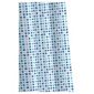 Croydex Textile Shower Curtain Micro Dots