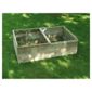 120cm raised double cold frame