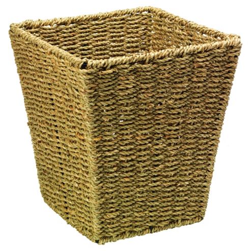 Image of Tesco Seagrass Square Bin