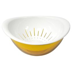 Omada Dune Colander and Bowl Set, Orange