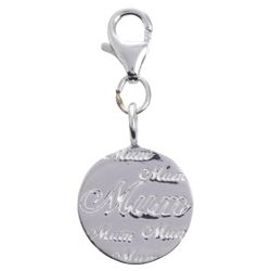 Sterling Silver 'Mum' Charm