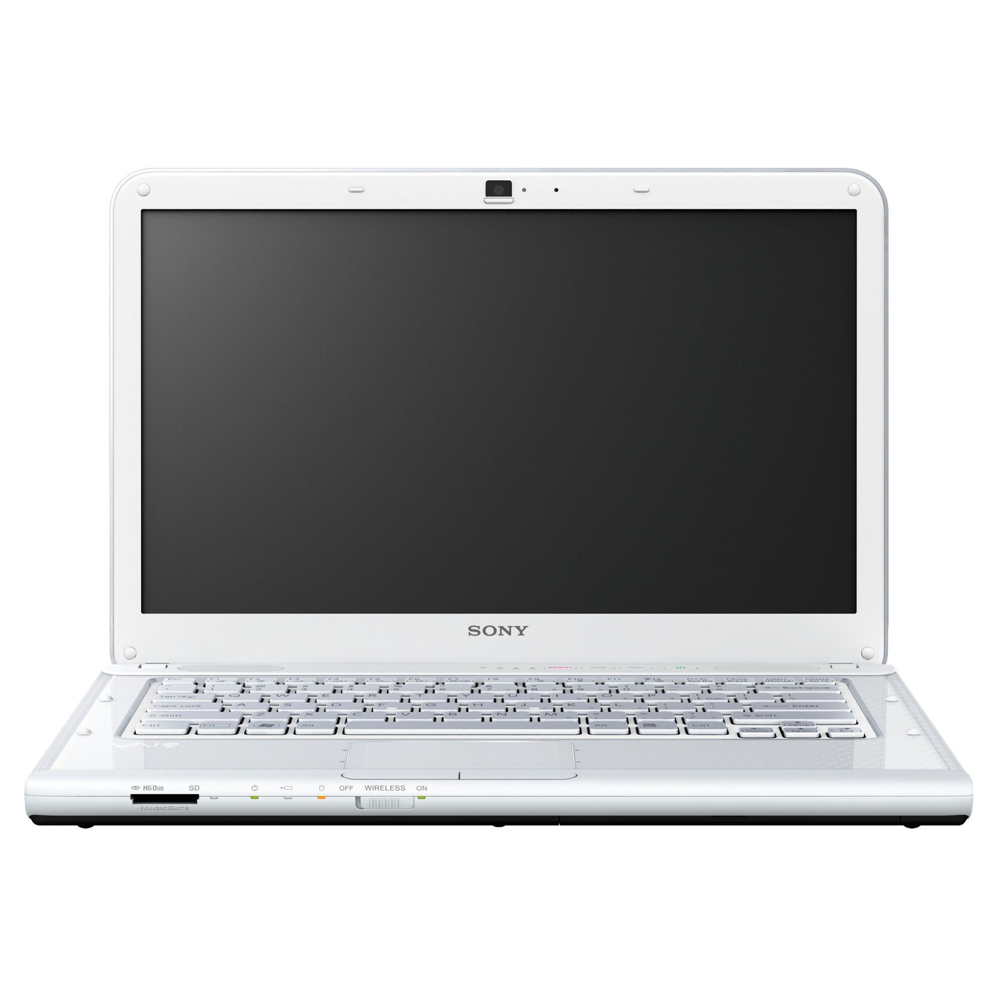 Sony Vaio VPCCA1S1E/W Laptop (4GB, 320GB, 14" Display) White