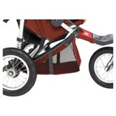 Out 'n' About Double Storage Pushchair Basket 360, Red