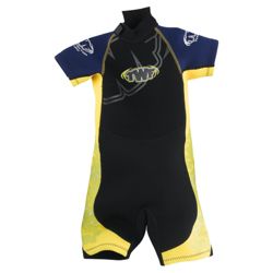 TWF Wetsuit Shortie Kids age 3/4 Yellow