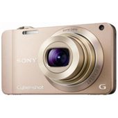 Sony DSCWX10 Cyber-shot Digital Still Camera - Champagne (16.2MP, 7x Optical Zoom) 2.8 inch LCD