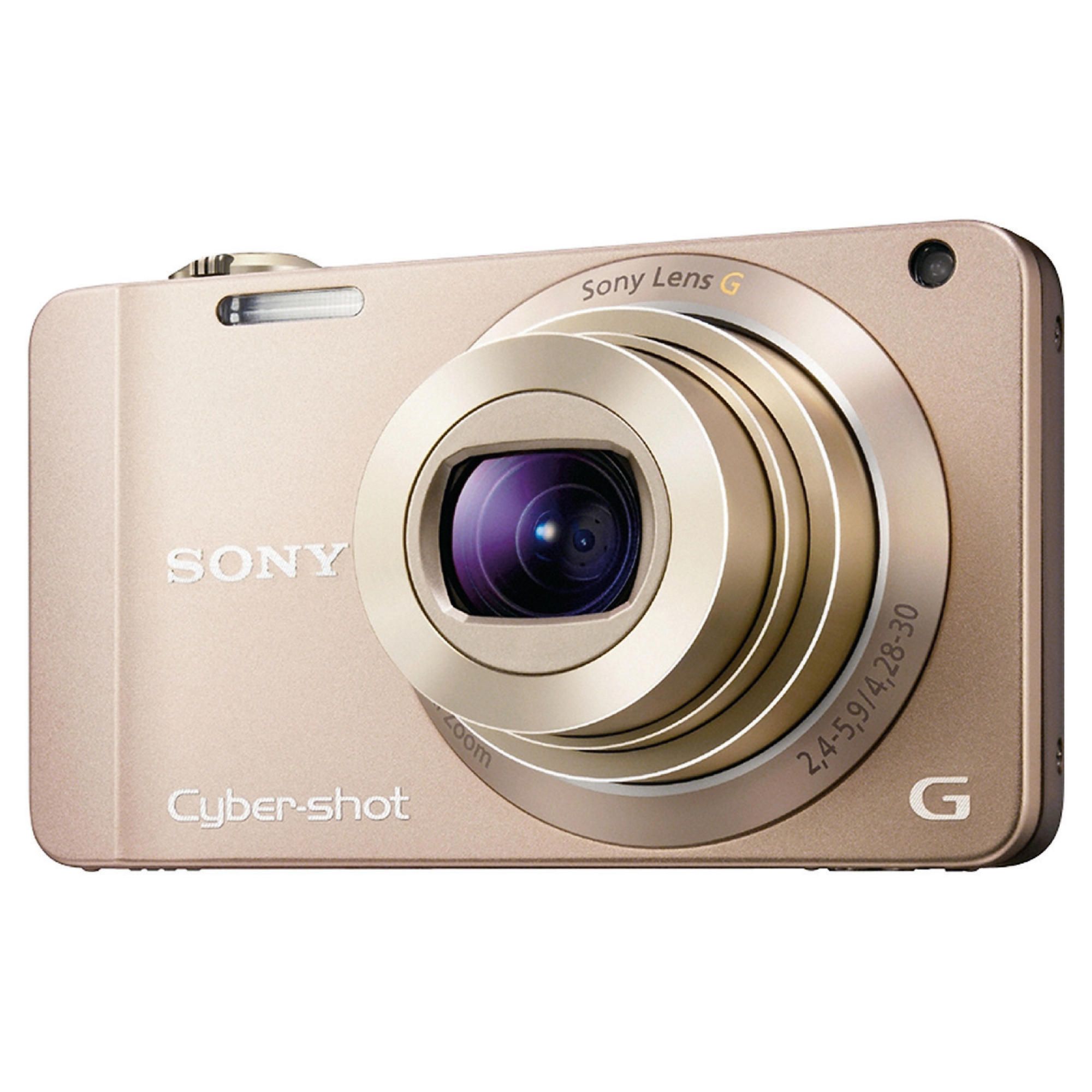 Sony DSCWX10 Cyber-shot Digital Still Camera - Champagne (16.2MP, 7x Optical Zoom) 2.8 inch LCD