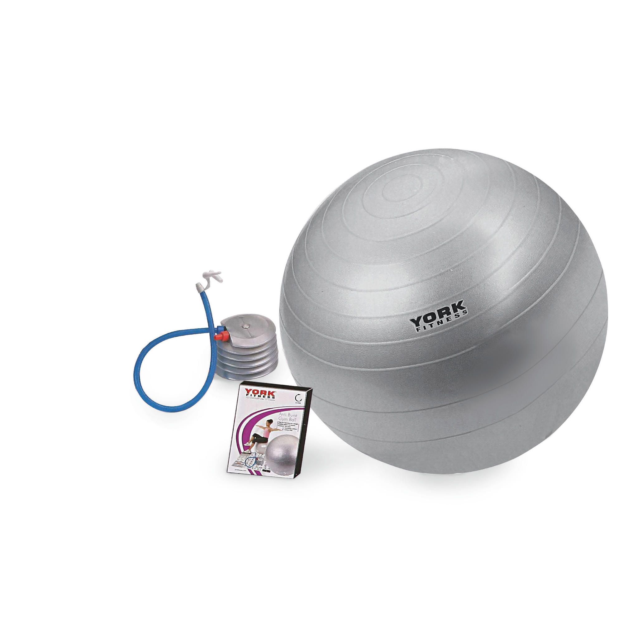 York Antiburst Gymball 65cm & DVD York Antiburst Gymball 65cm & DVD