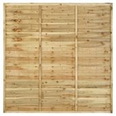 Timberdale 6x6 Sutton 5 Panel Pack with Posts and Fixing Brackets