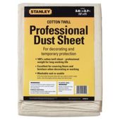 Stanley Cotton Twill Dust Sheet 12x9"