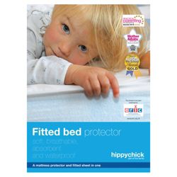 Hippychick Fitted bed protector cot