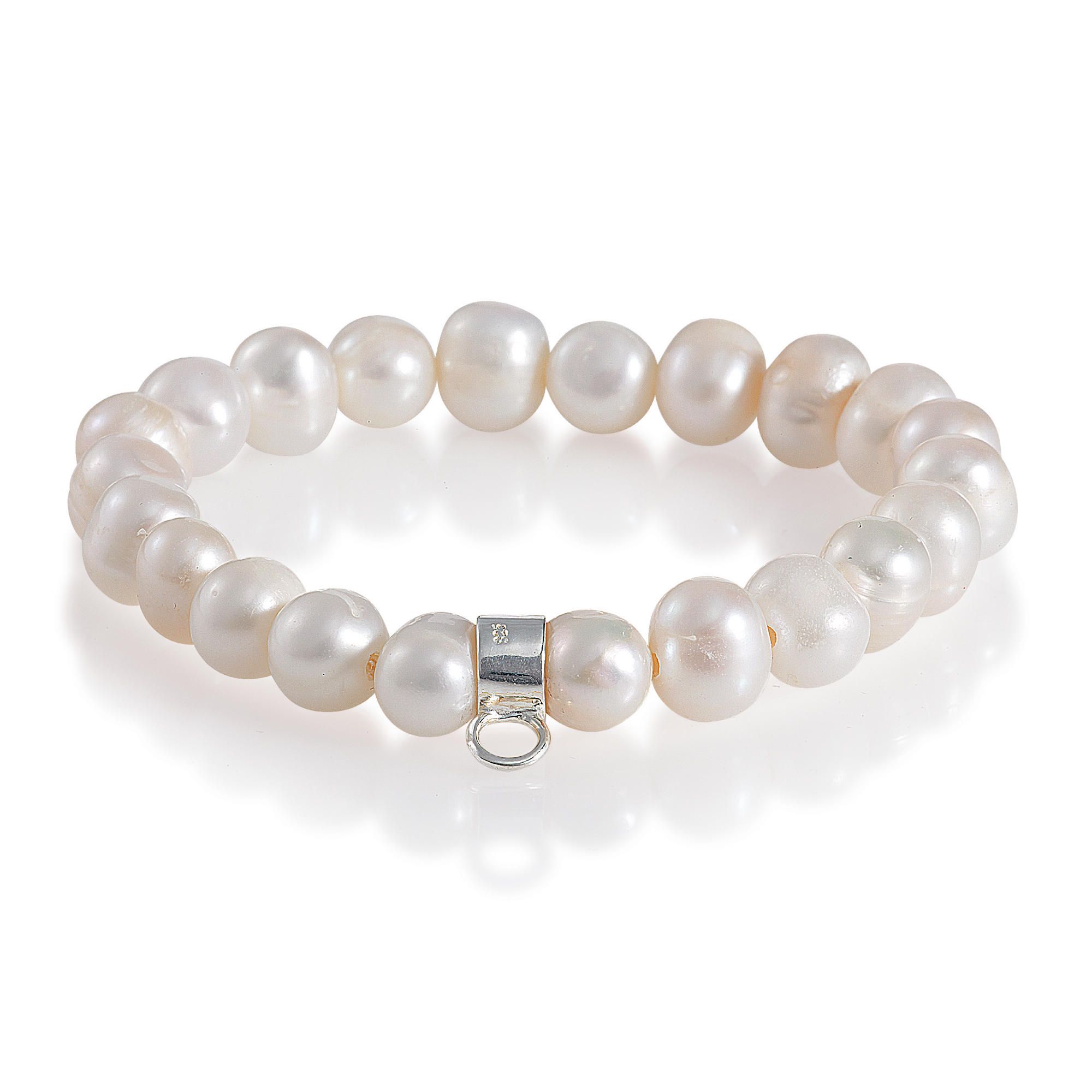 Pearl Charm Carrier Bracelet Pearl Charm Carrier Bracelet