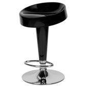 Pablo Metallic Barstool, Black