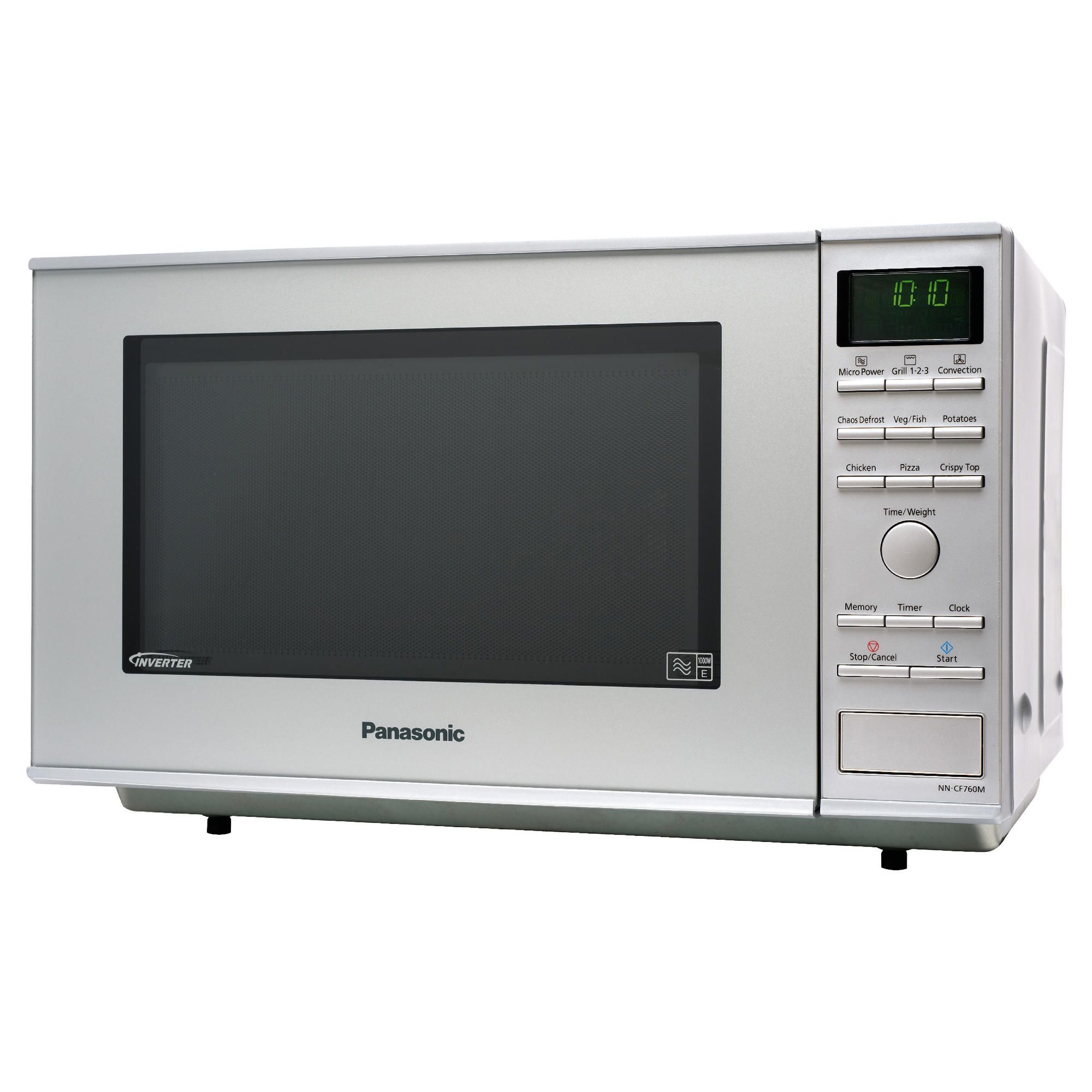 Panasonic NN-CF760MBPQ 27L Flatbed Silver Microwave