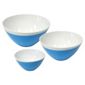 Omada Set of 3 Zen Bowls, Blue