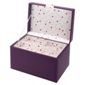 LC Purple Medium Jewellery Box