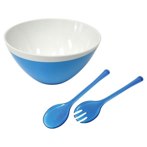 Image of Omada Zen Large Bowl And Servers, Blue