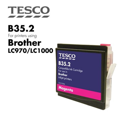 Image of Tesco Lc1000 Magenta Printer Ink Cartridge (for Brother Lc-1000)