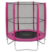 Plum 6ft Trampoline and Enclosure Pink